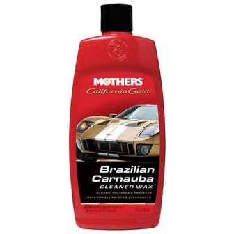 Mothers California Gold Liquid Carnauba Cleaner Wax - 473ml