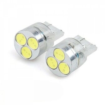 T20 / 7440 - 3pcs High Power 3W