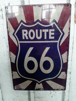 Tekstbord | Route 66