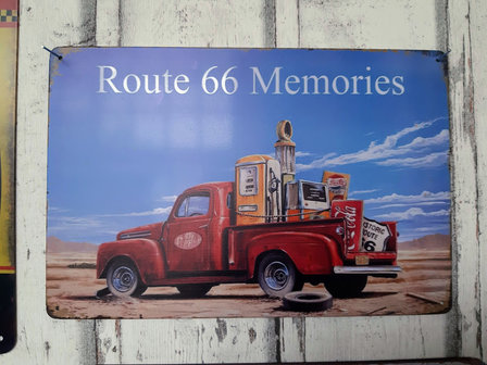 Tekstbord | Route 66 Memories
