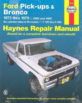 Boek | Haynes Ford Pick-ups &amp; Bronco