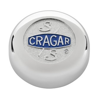 09090 | Cragar S/S Logo Flat Center Cap