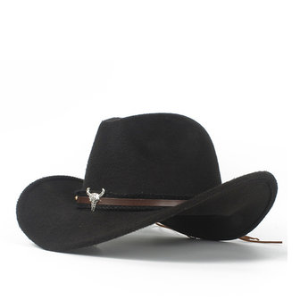 CW | Cowboy Hat - Black Bull