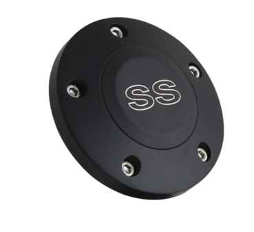 HB5-SS | BLACK BILLET SS HORN BUTTON - 5 HOLE