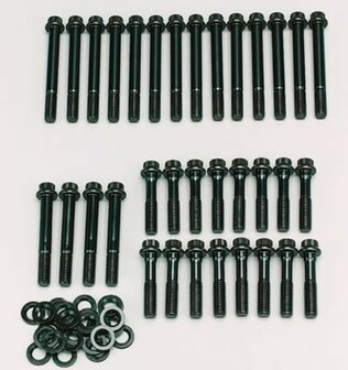 233-3701 | Bolt &amp; stud kit chroom Chevy V6 90&deg;