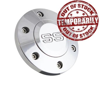HP6-SS | POLISHED BILLET SS HORN BUTTON - 6 HOLE