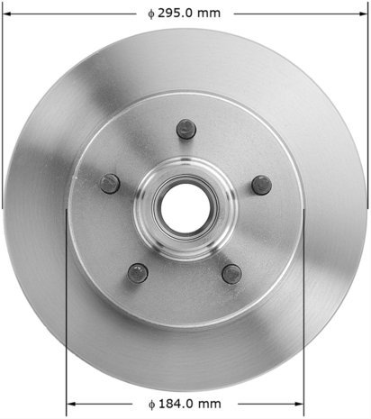 PRT1830 | Brake Rotor 