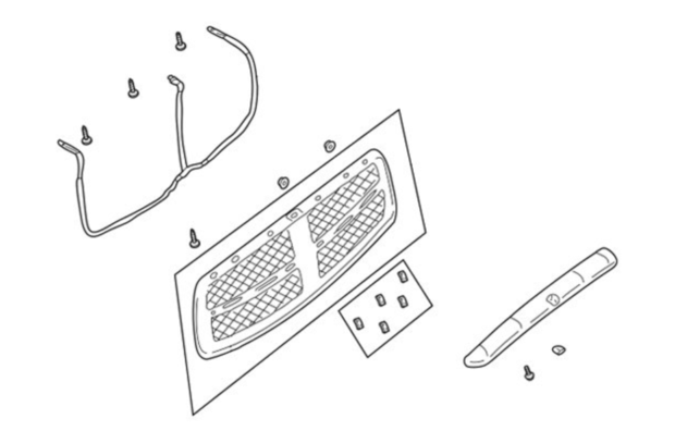 05073327AA | Hood Deflector Clip